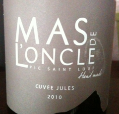 mas de l'oncle,pic saint-loup