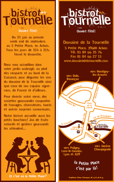 Flyerbistrotdelatournelle