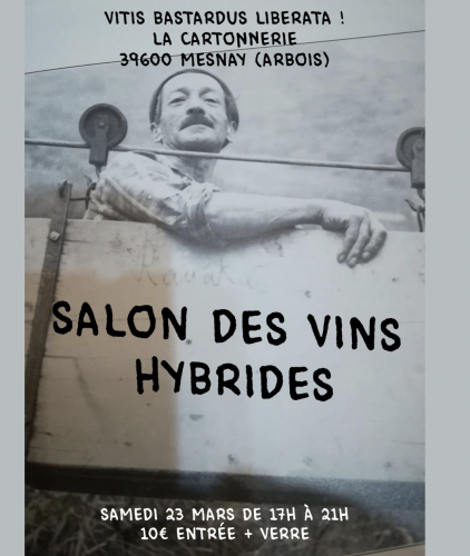 hybrides,salon des cépages rares,vitis batardus liberata,lilian bauchet