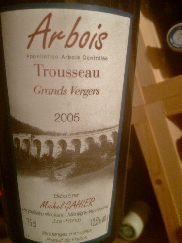 vendredis du vin,arbois,michel gahier,les grands vergers