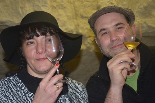 tronches de vin,dive bouteille,les canons,saumur,brézé,sylvie augereau,stéphane bannwarth